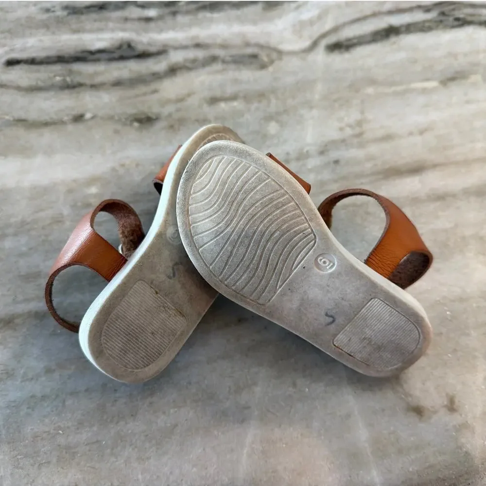 Cupcake Couture Brown Dress Sandals, Toddler Girls US Size 6